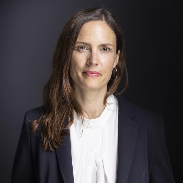 Denise Tonella, la nouvelle directrice du musée national Suisse. [Keystone - Gaetan Bally]