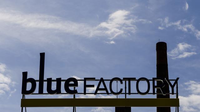 A Fribourg, le parc d'innovation Bluefactory peine à convaincre. [Keystone - Jean-Christophe Bott]