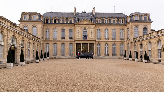 Le Palais de l'Élysée en novembre 2020. [Public Domain/Wikipédia - Ron Przysucha]