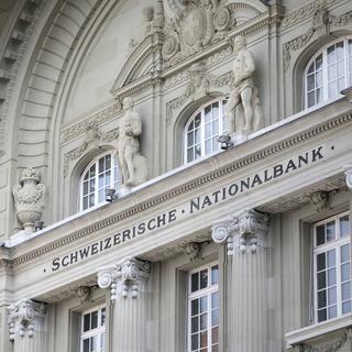 La Banque nationale suisse (BNS) à Berne. [Keystone - Gaetan Bally]