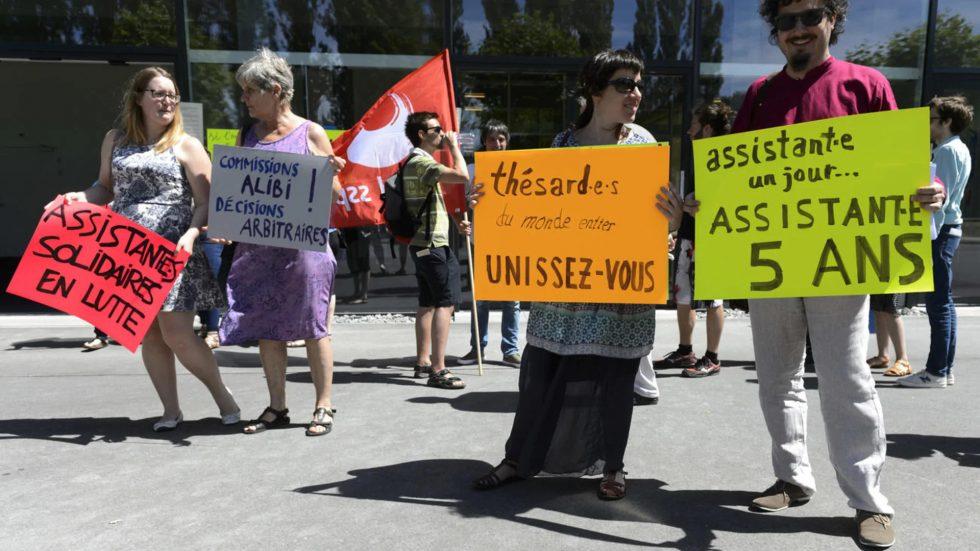 Une pétition contre la précarité des postes d’assistanat dans les universités suisses [mps-ti.ch]