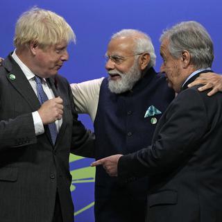 COP 26: l’Inde s’engage à atteindre la neutralité carbone d’ici à 2070. [AP Photo/ Keystone - Alastair Grant]