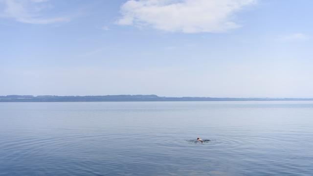 Le lac de Neuchâtel. [Keystone - Anthony Anex]