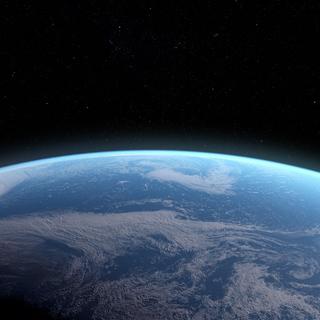 Illustration réalisée par un ordinateur de la Terre vue de l'espace. [AFP - Science Photo Library]