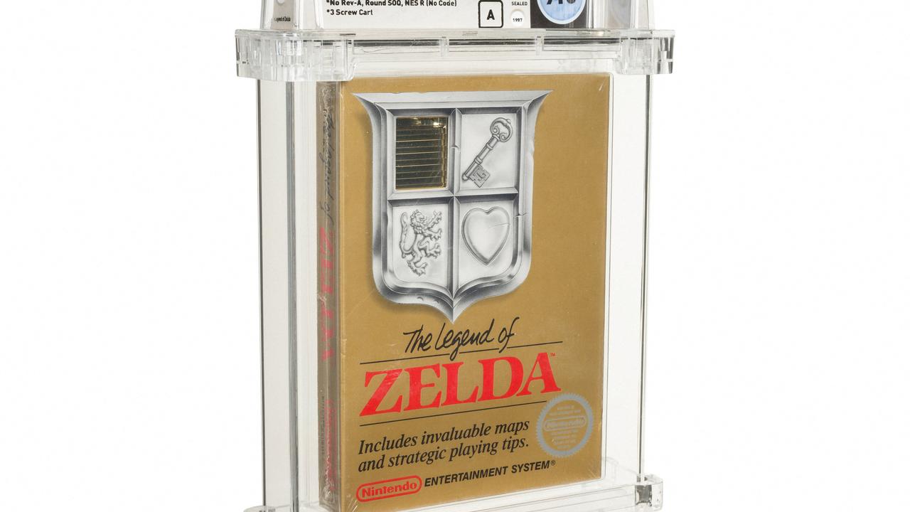 Une cartouche du jeu vidéo Zelda vendue 870'000 dollars. [afp - Heritage Auctions]