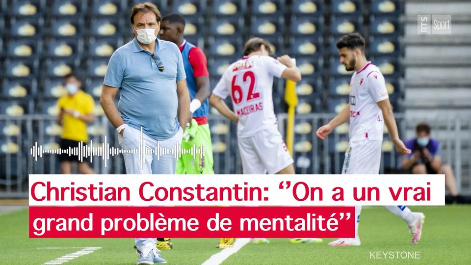 Christian Constantin, président du FC Sion