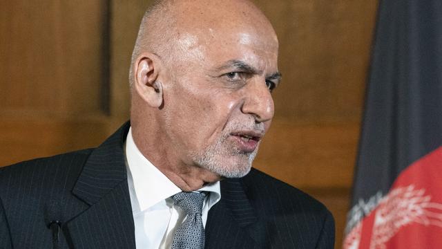 Le président afghan Ashraf Ghai (ici le 25.06.2021 à Washington). [AP/Keystone - Alex Brandon]