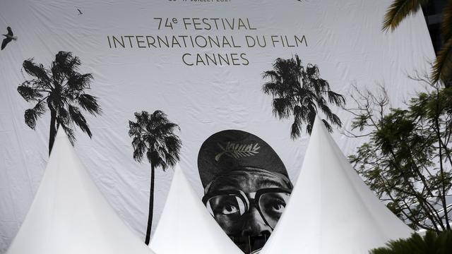 L'affiche du 74ème festival du film de Cannes. [EPA/Keystone - Sébastien Nogier]