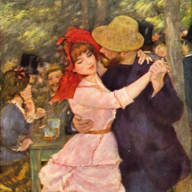 La "Danse à Bougival" de Renoir. [Domaine public - Renoir, 1883]