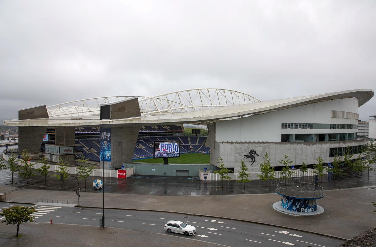 Le stade Dragao à Porto, le 13 mai 2021. [Keystone/epa - Jose Coelho]