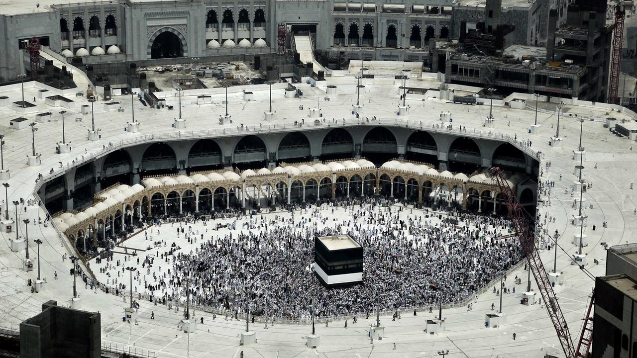 Le pèlerinage à La Mecque est réservé cette année aux personnes vaccinées. [AP - Nariman El-Mofty]