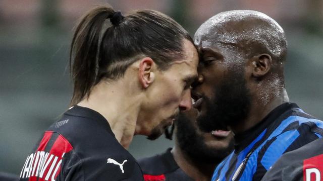 Zlatan Ibrahimovic et Romelu Lukaku se sont pris le bec. [Antonio Calann]