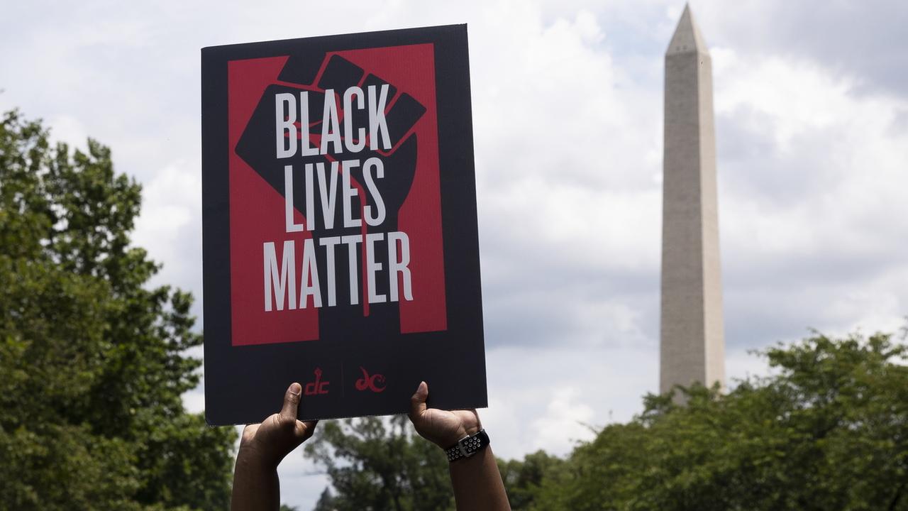Le mouvement "Black Lives Matter" proposé pour le Nobel de la paix. [Keystone - EPA/Michael Reynolds]