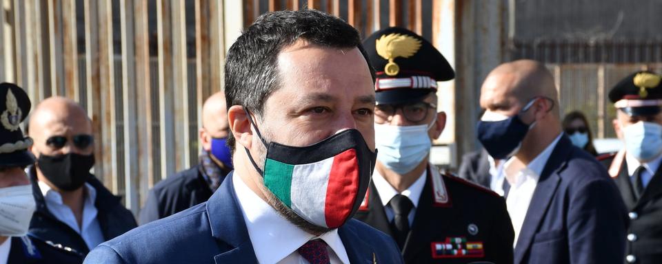 L'ex-ministre de l'Intérieur italien Matteo Salvini sera jugé pour avoir bloqué des migrants en mer. [EPA/Orietta Scardino]