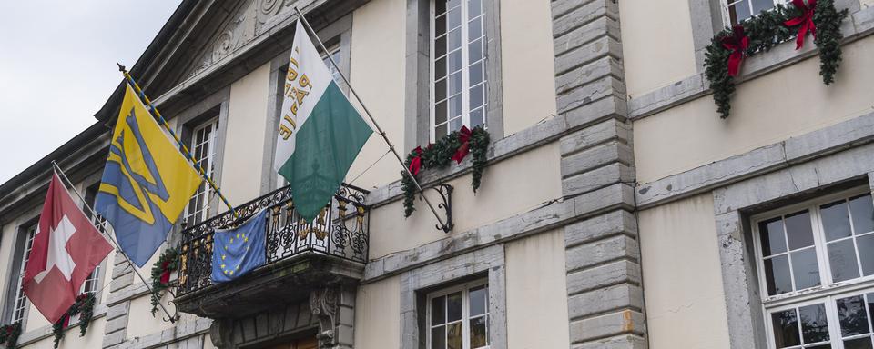 Le 7 mars, lors des élections communales vaudoises, les cartes ont été largement rebattues à Vevey. [KEYSTONE - JEAN-CHRISTOPHE BOTT]