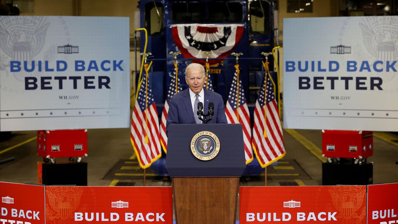 Joe Biden se dit convaincu que son plan passera le cap du Congrès américain. [Reuters - Jonathan Ernst]