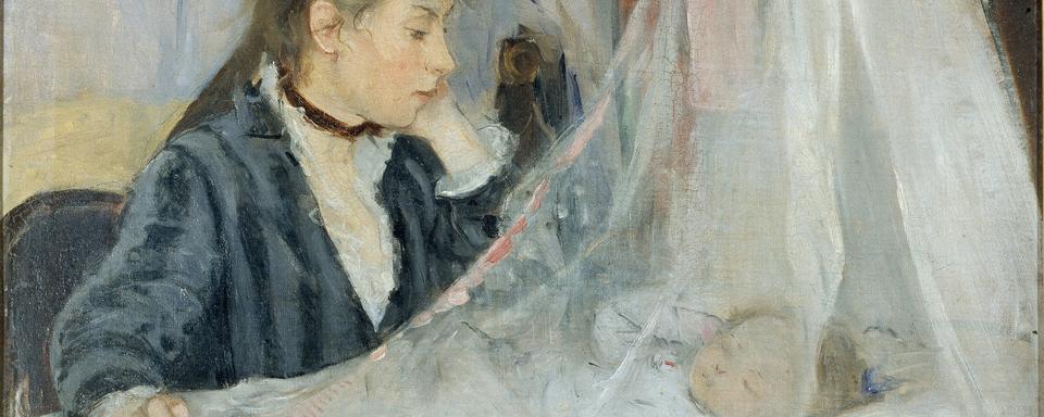 "Le Berceau", une peinture de Berthe Morisot. [AFP - © Luisa Ricciarini / Leemage.]