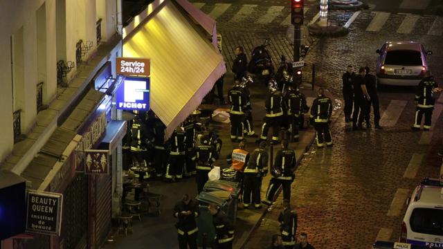 Des terrasses parisiennes ont été les cibles d'attaques du commando djihadiste le 13 novembre 2015. [AFP - Kenzo Tribouillard]