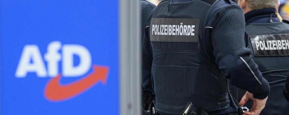 Les services de renseignements suivraient de près les membre de l’AFD. [Keystone/DPA - Robert Michael]