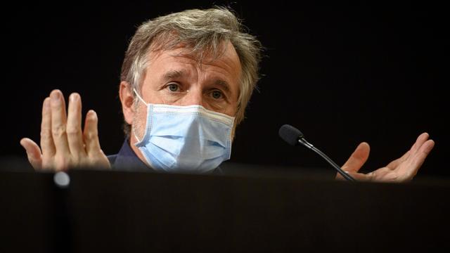 Eric Masserey, médecin cantonal adjoint vaudois. [Keystone - Laurent Gillieron]