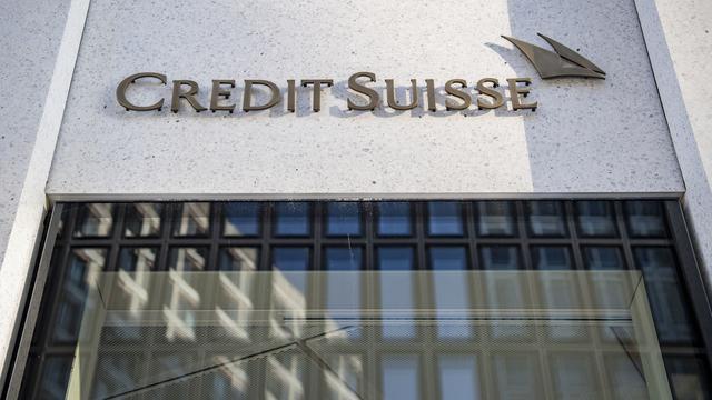 Le logo de Credit Suisse. [KEYSTONE - Urs Flueeler]