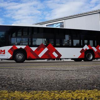 Mobiju, la nouvelle marque des transports publics dans le Jura. [RTS - Gaël Klein]