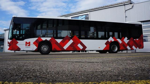 Mobiju, la nouvelle marque des transports publics dans le Jura. [RTS - Gaël Klein]