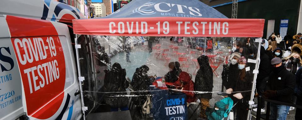 Les Etats-Unis atteignent les 50 millions de cas de Covid-19. [GETTY IMAGES VIA AFP - SPENCER PLATT]