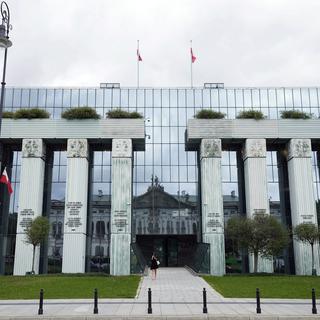 Le siège de la Cour suprême polonaise à Varsovie. [AP/Keystone - Czarek Sokolowski]