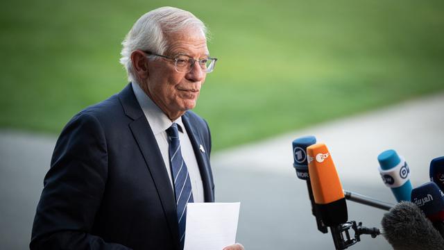 Josep Borrell, Haut représentant de l'Union européenne pour les affaires étrangère. [AFP - JURE MAKOVEC]