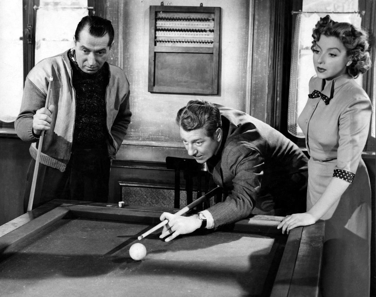 Image du film "La nuit est mon royaume" de Georges Lacombe (1951), avec Jean Gabin et Marthe Mercadier. [Les Productions Cinématographiques / Collection ChristopheL via AFP - Les Productions Cinématographiques / Collection ChristopheL via AFP]