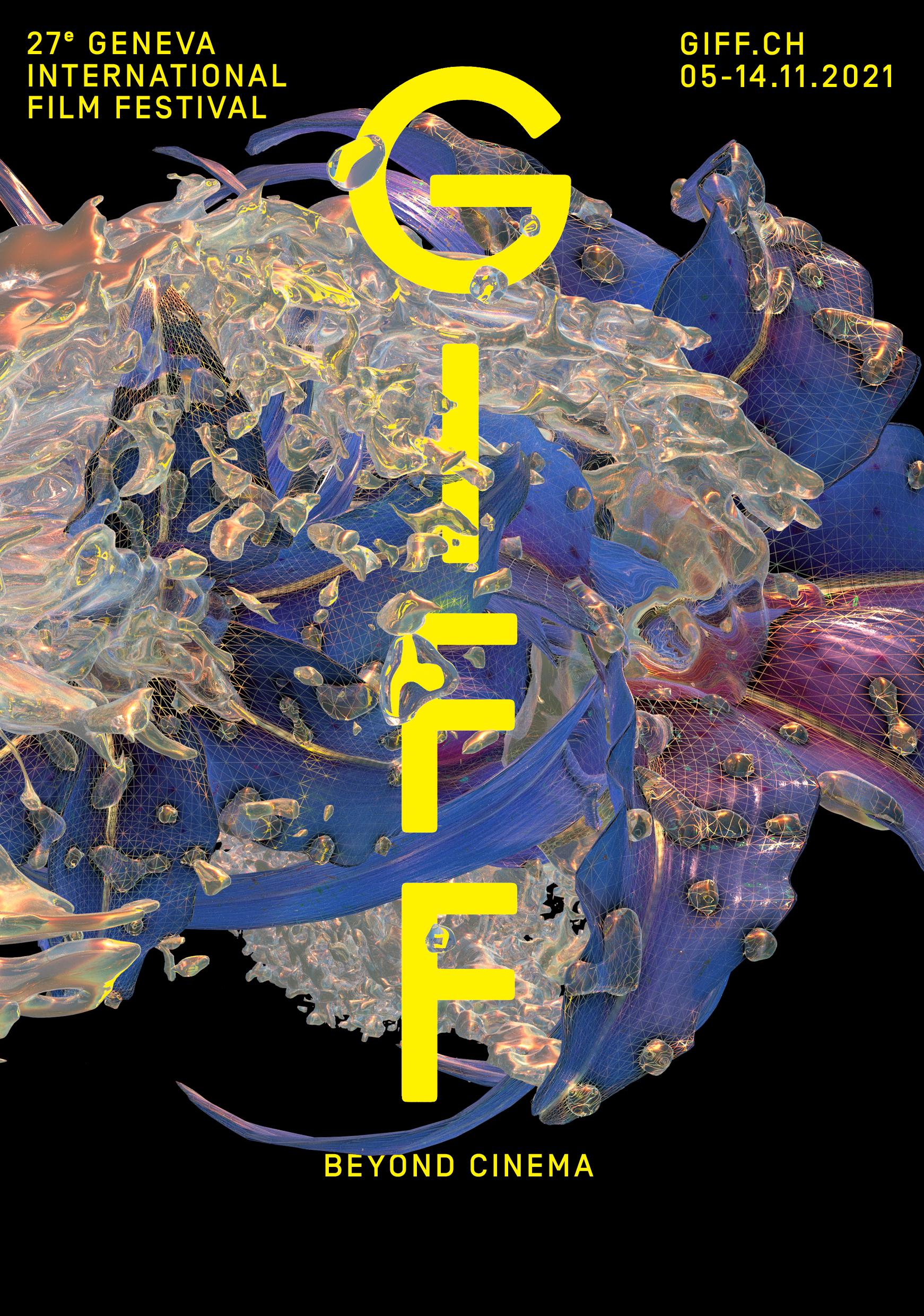 Affiche du 27e Geneva International Film Festival (GIFF) qui se tient du 5 au 14 novembre 2021. [GIFF]