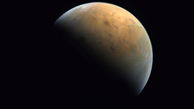 La planète Mars. [Keystone/EPA - UAE Space Agency]