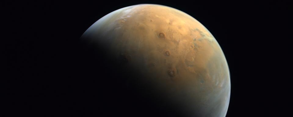 La planète Mars. [Keystone/EPA - UAE Space Agency]