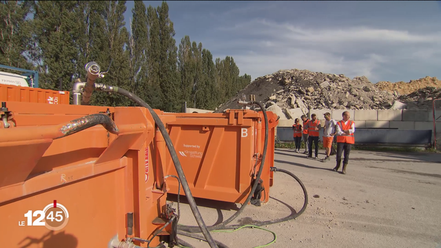 Injecter du C02 dans des gravats de béton, une entreprise innove