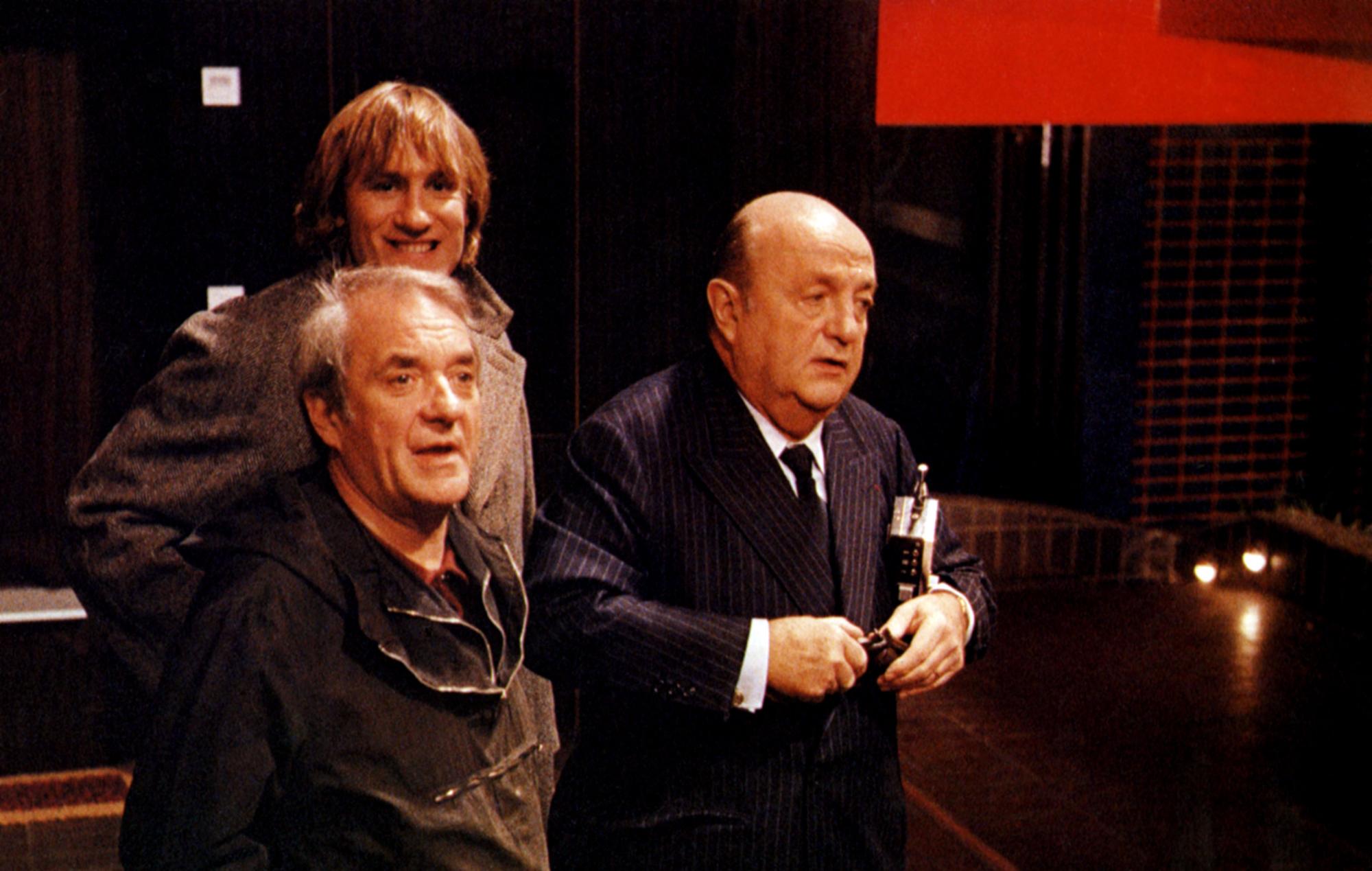 Jean Carmet, Gérard Depardieu, Bernard Blier dans "Buffet froid" de Bertrand Blier en 1979. [AFP - COLLECTION CHRISTOPHEL]
