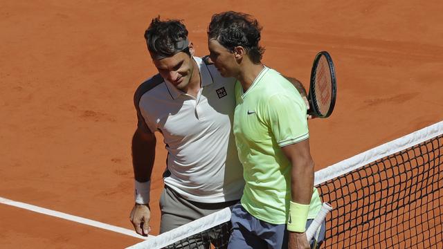 Le record de Federer ne tient plus qu'à un fil. [Keystone - AP Photo/Pavel Golovkin]