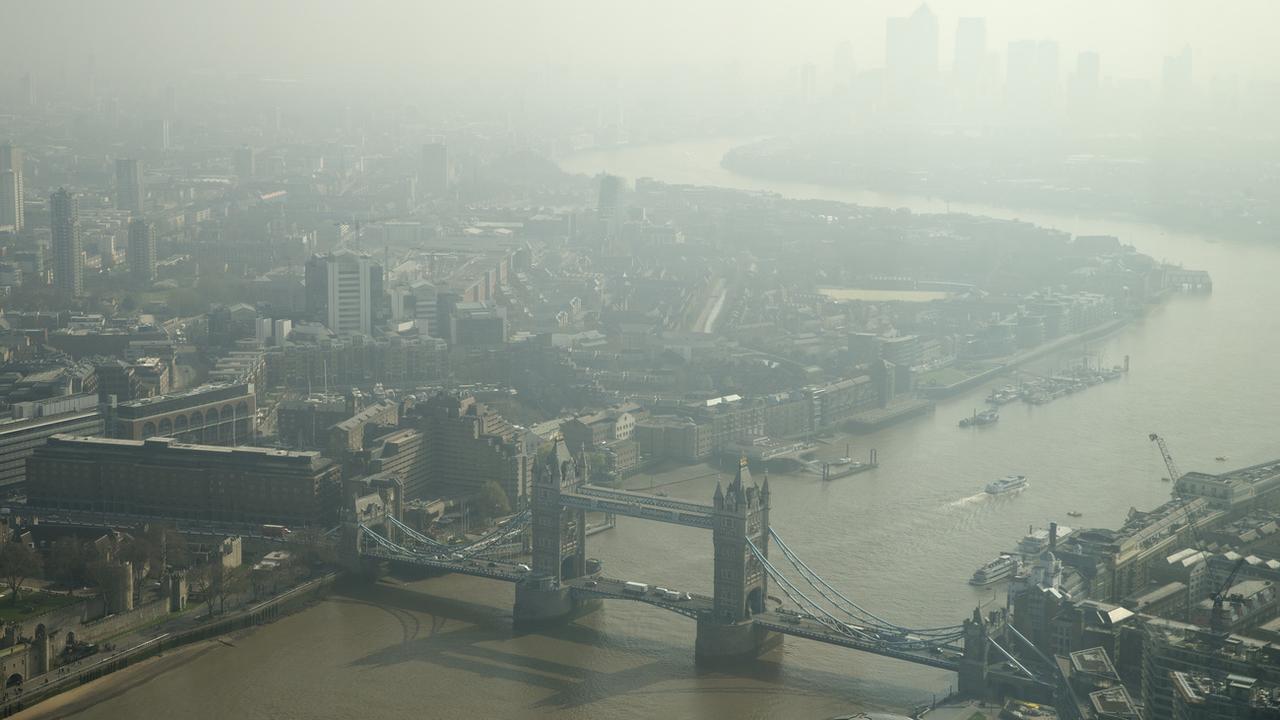 La pollution de l'air a provoqué 307'000 décès en Europe en 2019 [Keystone - AP/Alastair Grant]