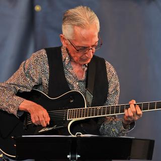 Pat Martino: un tout grand de la guitare jazz sʹen est allé. [AFP - Eva Hambach]