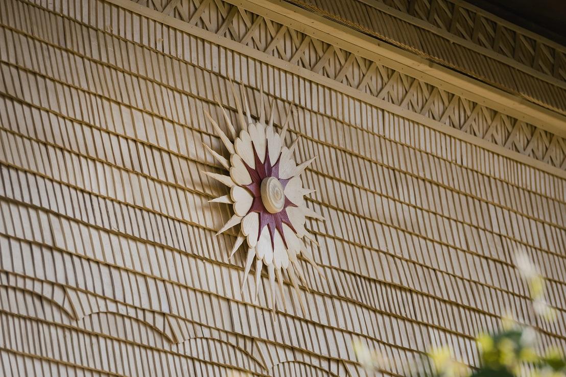 Détail d'un bâtiment à Val-de-Charmey [L'Oeil d'Anouk - Anouk Ruffieux]