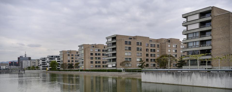 Un quartier de Opfikon. [Keystone - Christian Beutler]