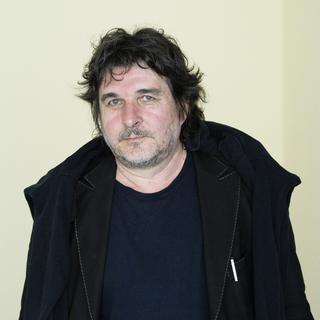L'auteur franco-suisse Frédéric Pajak, ici le 2 juillet 2016. [Keystone - Manuel Lopez]