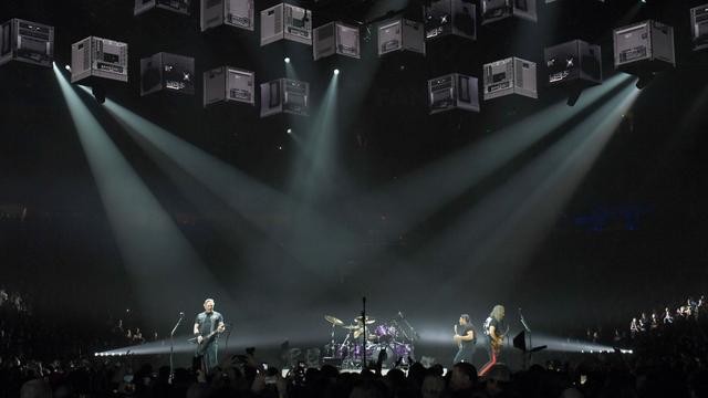 Le groupe américain Metallica, ici lors d'un concert à Nashville, le 24 janvier 2019. [AFP - Jason Kempin / GETTY IMAGES NORTH AMERICA]