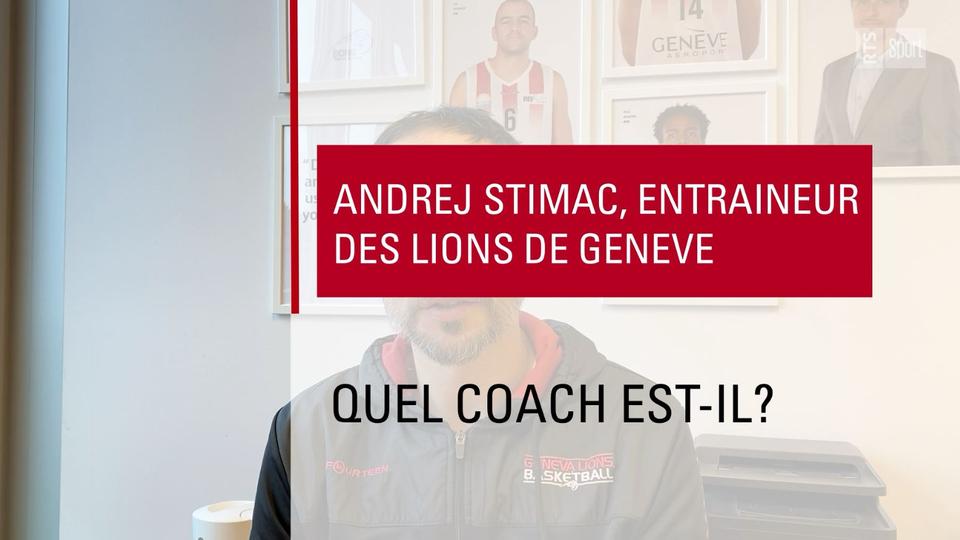 Andrej Stimac, entraîneur des Lions de Genève.