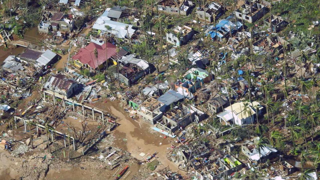 Des images de dévastation aux Philippines. [Keystone - EPA/PCG]