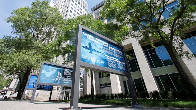 Le siège de l'OACI à Montréal, au Canada. [Reuters - Christinne Muschi]