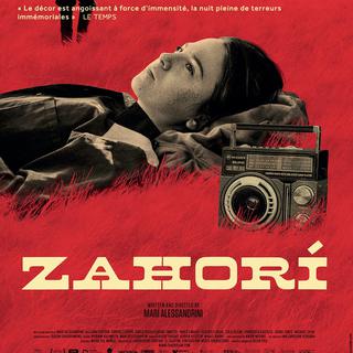 L'affiche du premier film de Marì Alessandrini, "Zahorì". [Le Laboratoire Central]