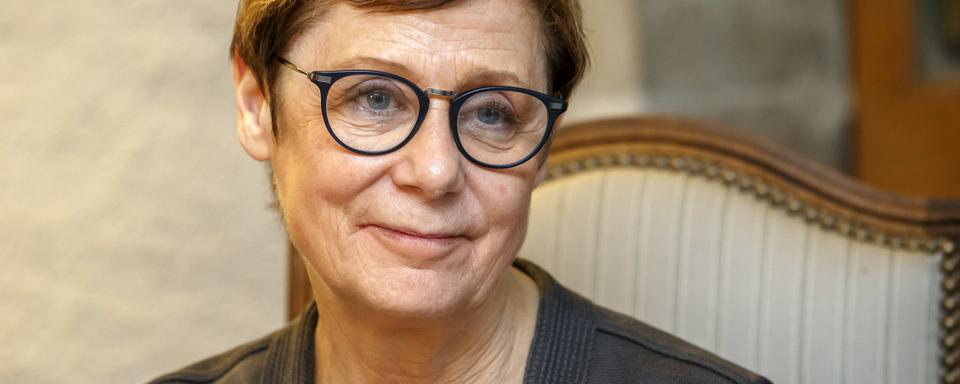 Martine Brunschwig Graf, présidente de la Commission fédérale contre le racisme. [Keystone - Salvatore Di Nolfi]