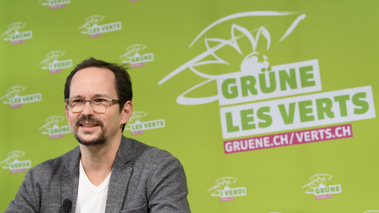 Le président des Verts Suisse Balthasar Glättli. [KEYSTONE - Anthony Anex]