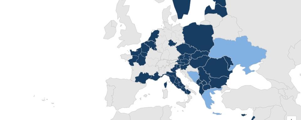 Obligation de quarantaine pour les voyageurs vers la Suisse: la carte de l'OFSP, consultée le 26 mars 2021. [covid19.admin.ch]